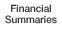 Financial Summaries