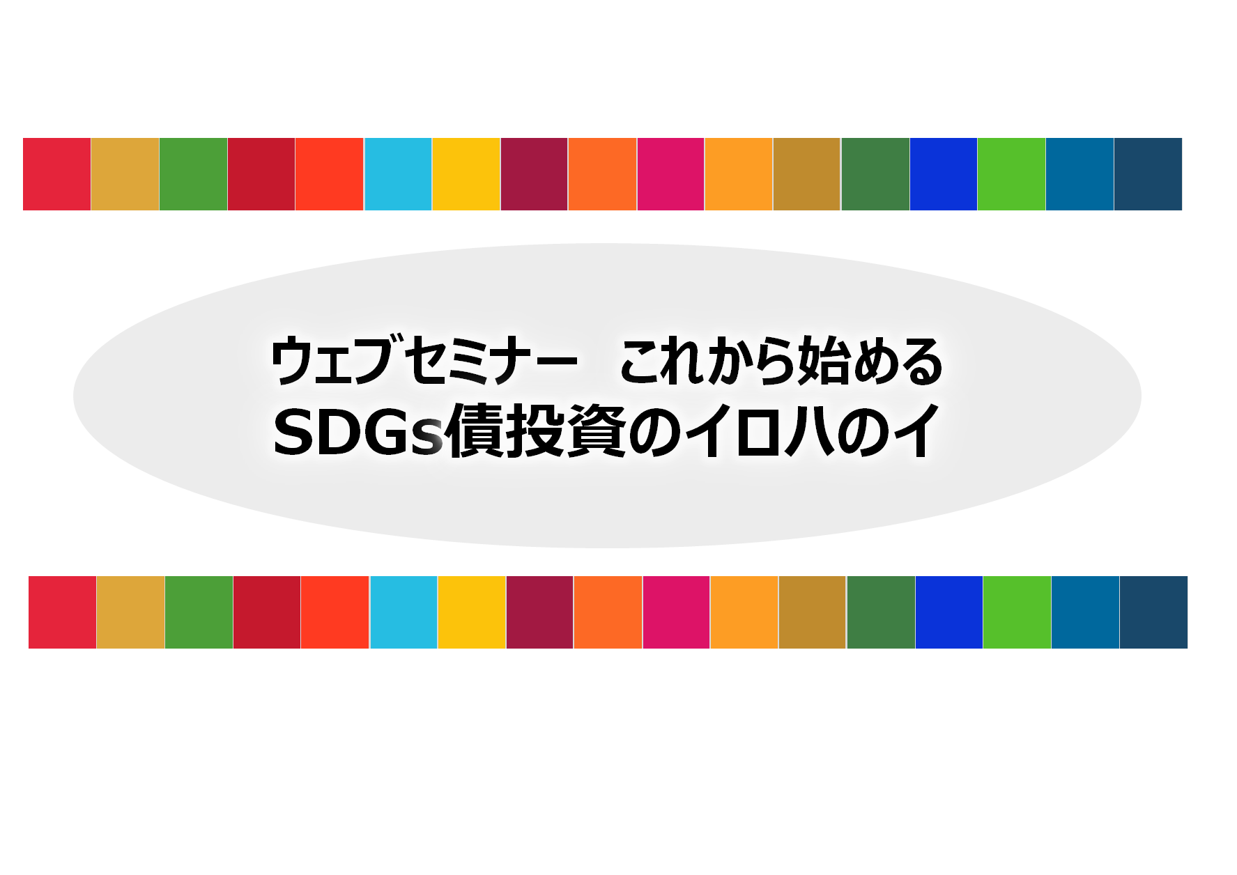 SDGs債ウェブセミナー開催報告の画像