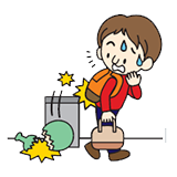 お店の商品を壊してしまった