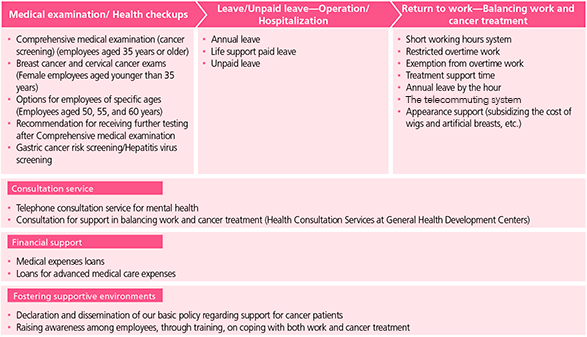 Employment Support Plan for Employees with Cancer
