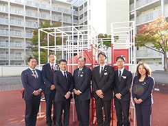 Engagement discussion at Waki-no-Hama Complex in HAT Kobe