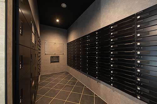 Installation of delivery boxes (Gran Casa Saitama Shintoshin)