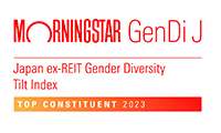 Morningstar Japan ex-REIT Gender Diversity Tilt Index  (GenDi J)