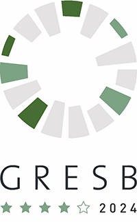 GRESBレーティング：4スター